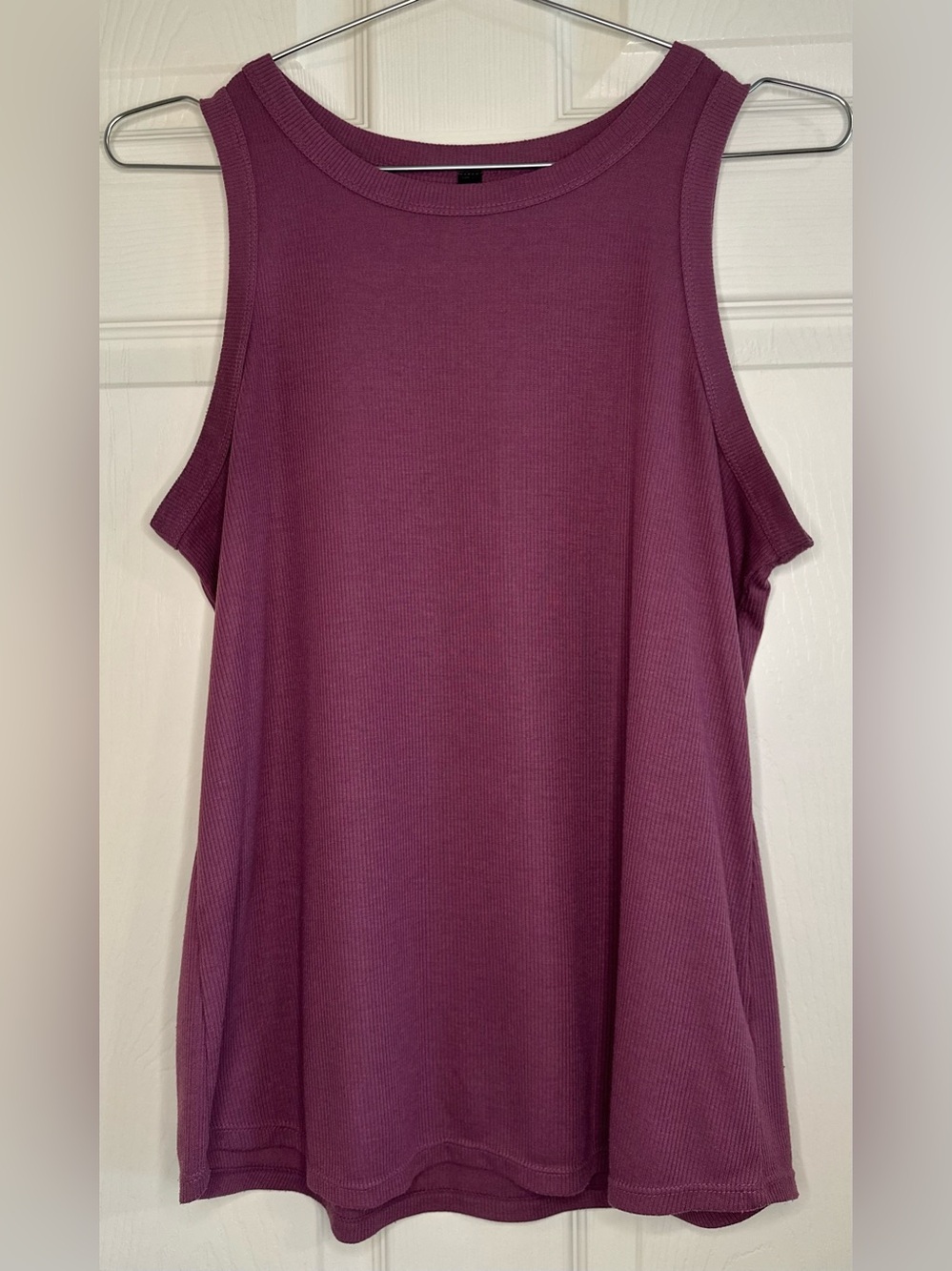GAIAM Ribbed Tank Top in Mauve